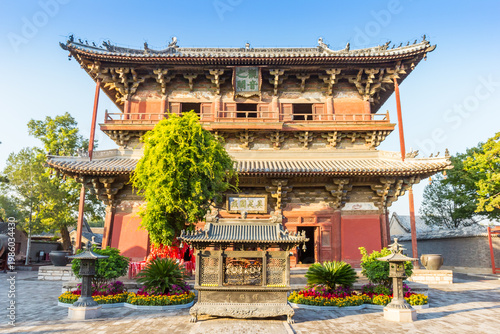 Wallpaper Mural Historic Guanyin pavilion in the Dule temple complex of Jizhou, China Torontodigital.ca