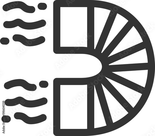 Air Duct Ventilation Icon