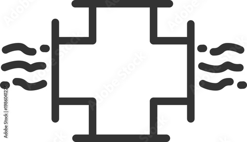 Air Duct Ventilation Icon