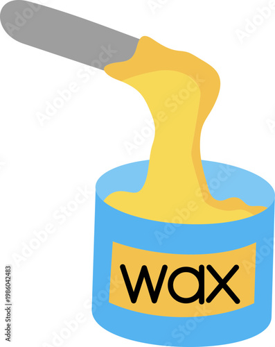 Illustration Of Wax For Hair Removal