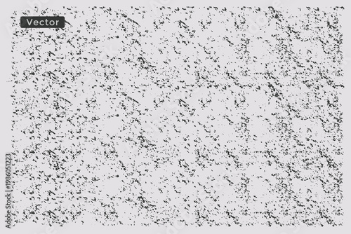 Distress overlay vector texture background. Abstract illustration texture of cracks, dot, dirty monochrome pattern background. Eps 10