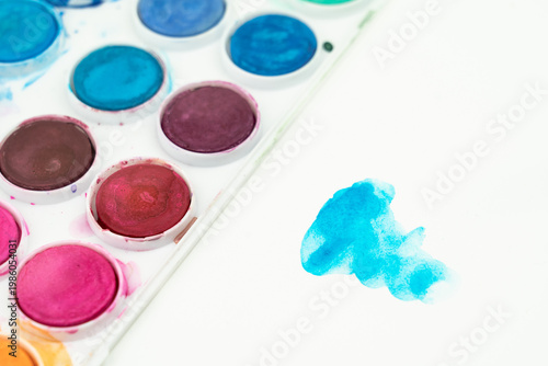 watercolor paints