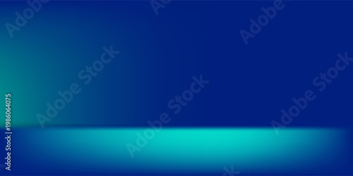 Abstract smooth gradient background blending blue and turquoise tones with soft lighting and subtle blur. Clean, modern, and minimal design