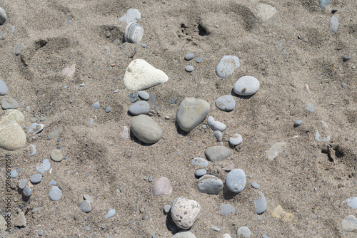 stones on the beach