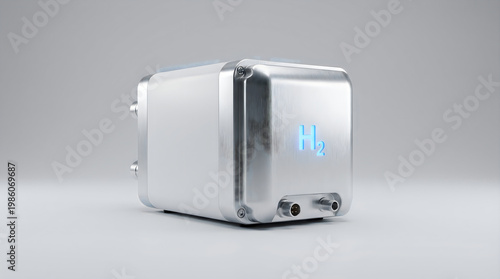 Sleek silver computer tower a modern desktop pc for gaming and productivity