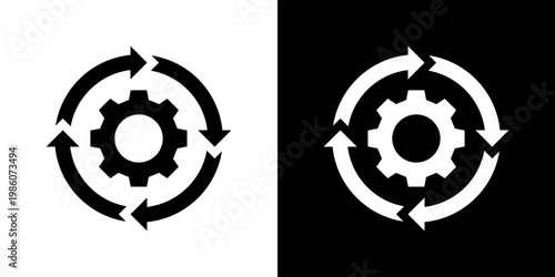 Processing Icon Set Multiple Style Collection