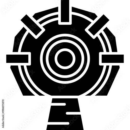 Particle Accelerator Icon