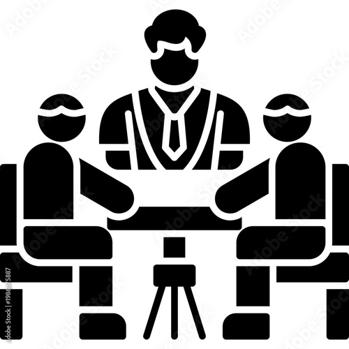 Parent-Teacher Conference Icon