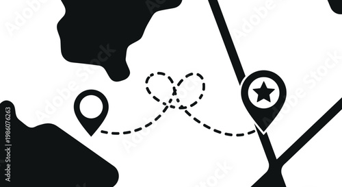 Vector silhouettes of a man and a girl with a ball combine with a woman's profile and a brain icon to form a human mind concept illustration about business communication and thinking ideas