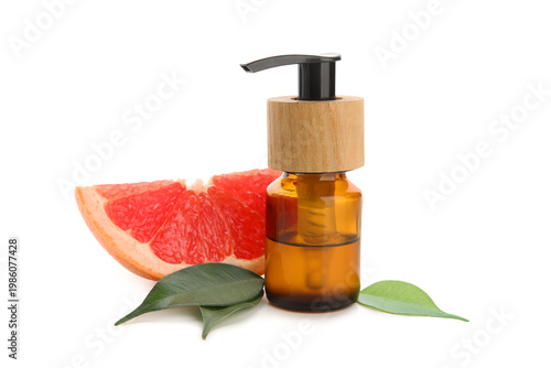 Bottle of grapefruit essent...