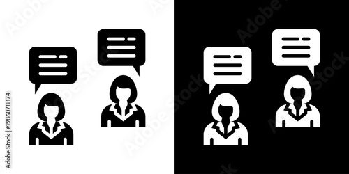 Commuication Icon Set Multiple Style Collection