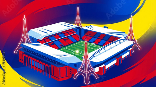 Stadium Football Soccer Sports Arena Venue.