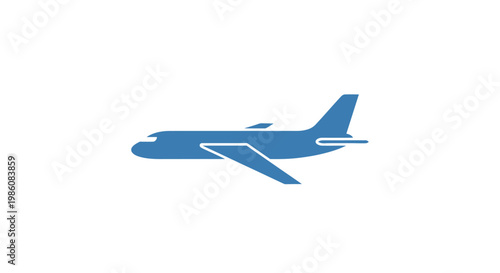 Airplane flying in the sky fast.