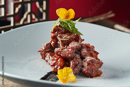 Cantonese-style char siu spare ribs