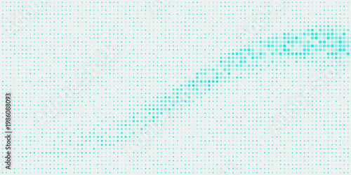 Set of halftone dots gradient pattern texture isolated on white background. Straight dotted spots using halftone circle dot raster texture. Vector blot half tone collection.