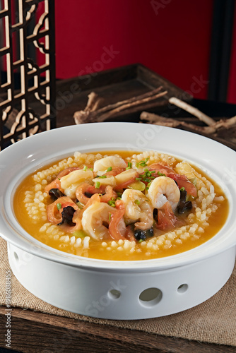 Seafood Chowder with Three Treasures