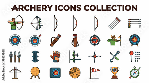 Archery Icons Collection