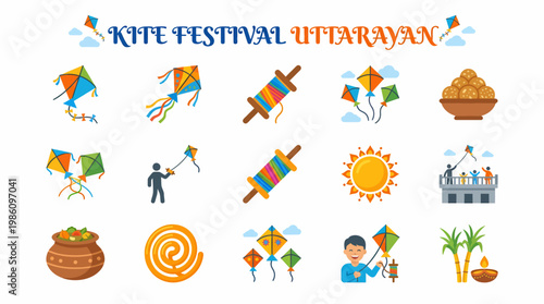 Kite Festival Uttarayan Collection - Indian Culture & Celebration