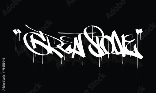 GREAT STONE graffiti tag style design
