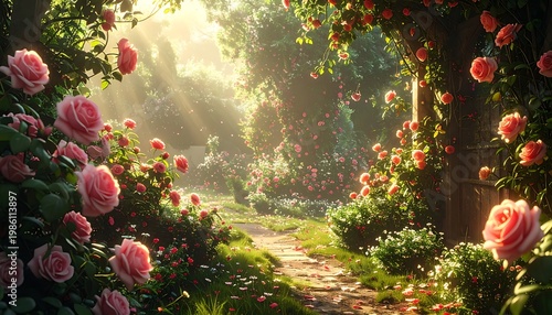 Enchanted rose garden (1)