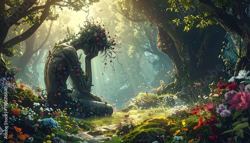 Entwined Nature figure