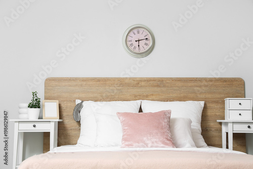 Interior of stylish bedroom...