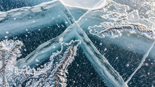 Cracked ice
