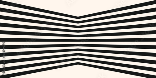 Simple black and white vector stripes texture. Seamless pattern with thick diagonal lines, 45 degrees inclination. Abstract minimalist striped background. Basic geo pattern. All-over repeated design