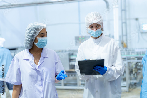 Food and manufacturing researchers oversee seafood production lines in tightly controlled factories where machinery is used to produce and cook food before it is shipped out.