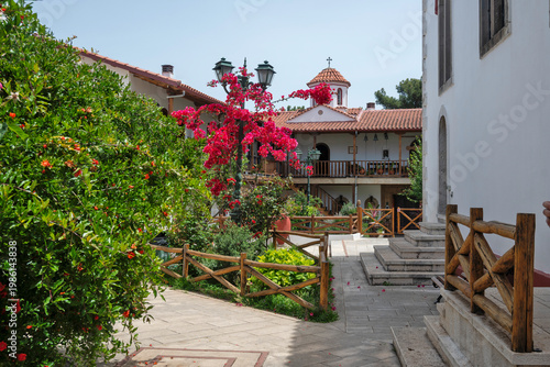 Orthodox Faneromeni Monastery at Lefkada, Greece