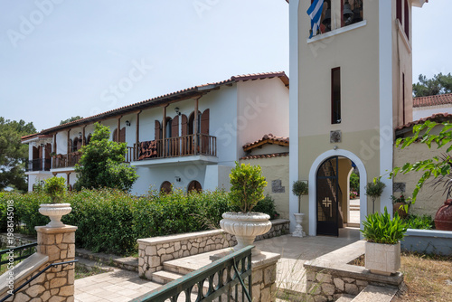 Orthodox Faneromeni Monastery at Lefkada, Greece