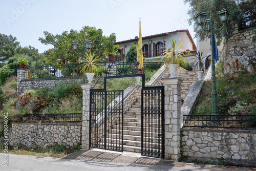 Orthodox Faneromeni Monastery at Lefkada, Greece