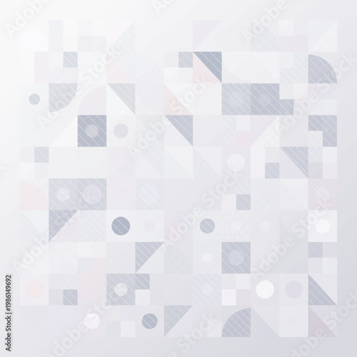 Mosaic Cells abstract background with surface, background, and patchwork elements; rhythmic composition, muted palette, elegant mood.