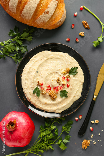 Plate of tasty baba ghanous...