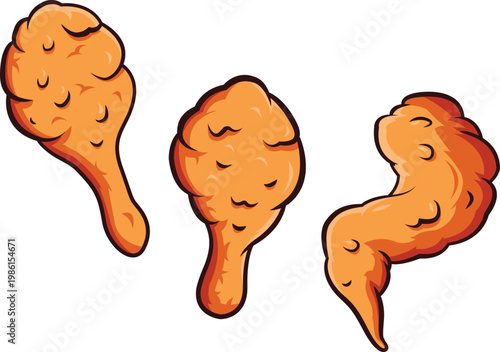 sausage isolated on white background