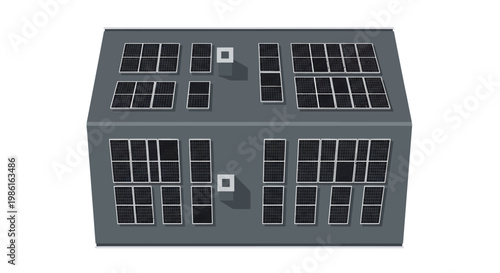 Gray metal electrical panel or breaker box with black switches