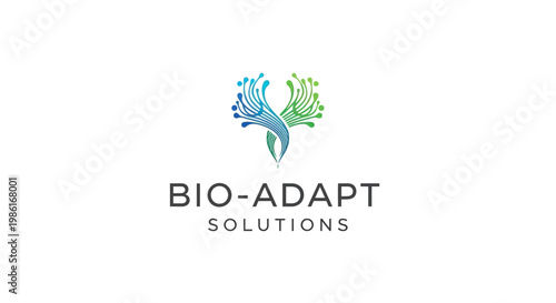 Bio Adapt Solutions company logo design.