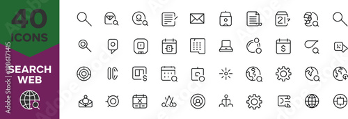40 monochrome collection for web search and document navigation