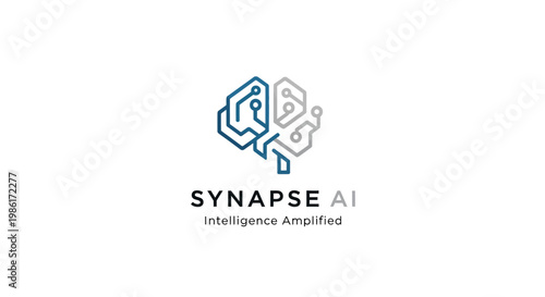 Synapse AI logo with intelligence amplified tagline.