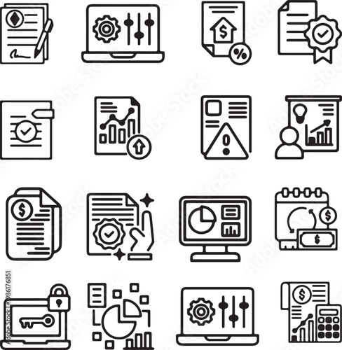 Simple conceptual empty placeholder illustration on a clean background
