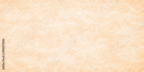 Antique parchment background with aged yellow grunge texture and blank vintage paper material for retro brown cardboard design pattern