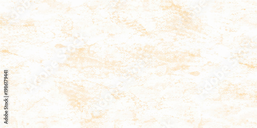 Abstract background texture featuring white paint on antique parchment paper with a grungy vintage surface and stained beige canvas design
