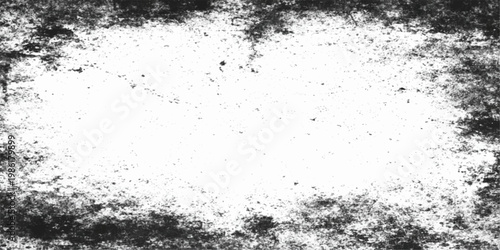 An abstract black grunge background featuring a dirty vintage concrete wall texture with a rough stone pattern and grey paint effects for an old textured paper backdrop