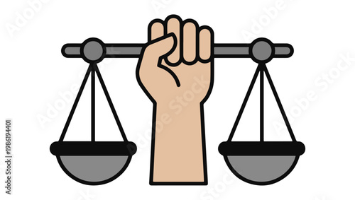 Justice Symbol Icon on PNG Background, justice, justice symbol, law icon, legal balance, scales of justice, fairness, equality, law symbol, court icon, legal system, justice hand, balance scale, 
