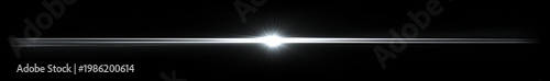 Shining light: a beam of light crossing the scene of darkness, radiating brilliance and energy, symbolizing hope and discovery.