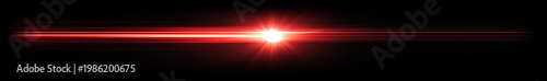 Red Laser Beam: A vibrant red laser beam pierces through the darkness, radiating energy and focus, offering a visually captivating representation of precision and power.