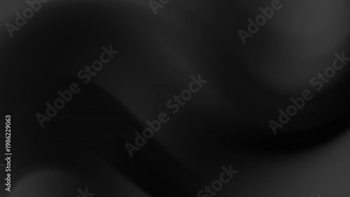 Dark Futuristic Gradient Wave Background for Blockchain Crypto Fintech Interface
