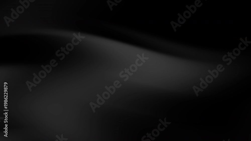 Dark Futuristic Gradient Wave Background for Blockchain Crypto Fintech Interface