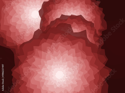 Luxury Agate Geode Slice Crystal Pattern Design Backdrop