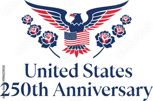 Fourth of July Celebration Eagle
Patriotic Eagle Banner Design
Liberty Eagle Artwork
USA Flag Style Eagle Graphic
Independence Day Pride Eagle